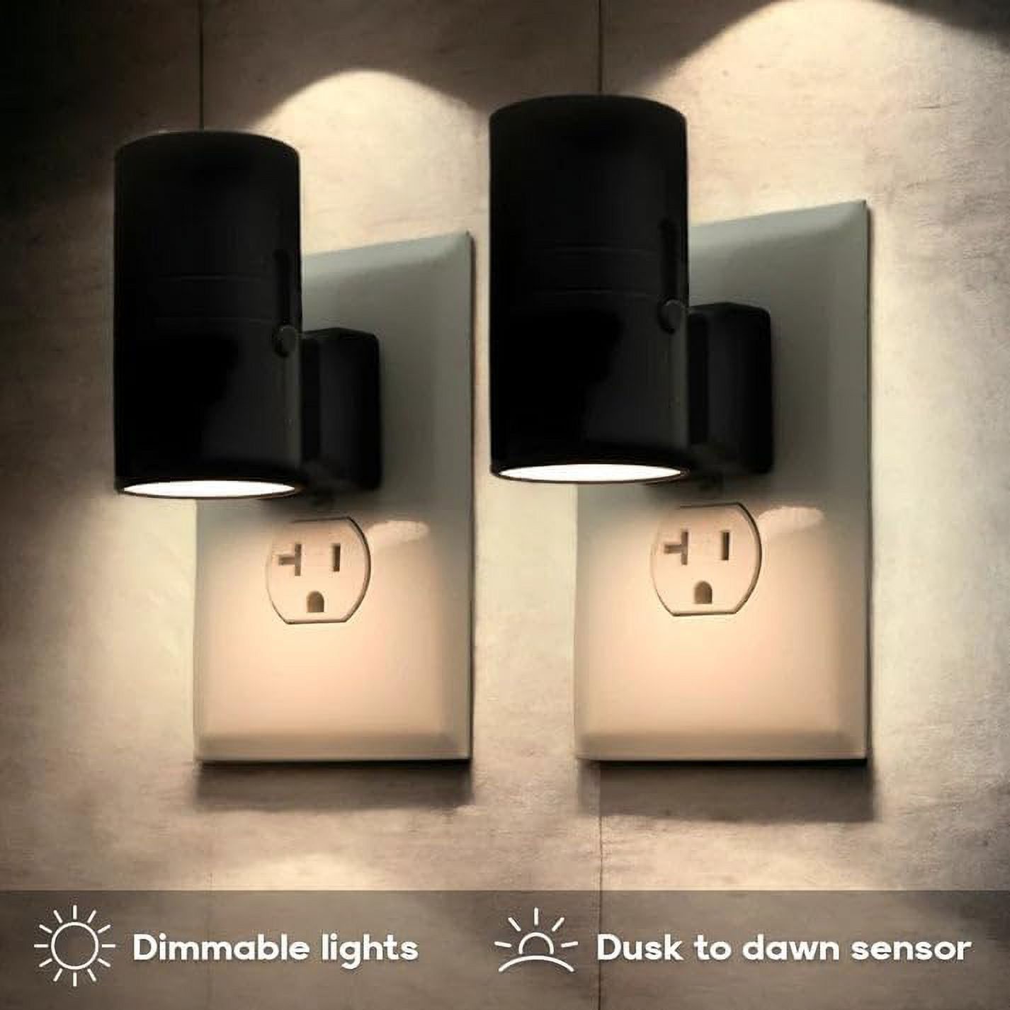 2pcs Motion Sensor Night Light LED Night Light Dimmable LED Motion Detector Night Light with remote control