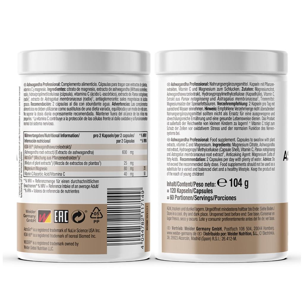 Weider Ashwagandha Professional
