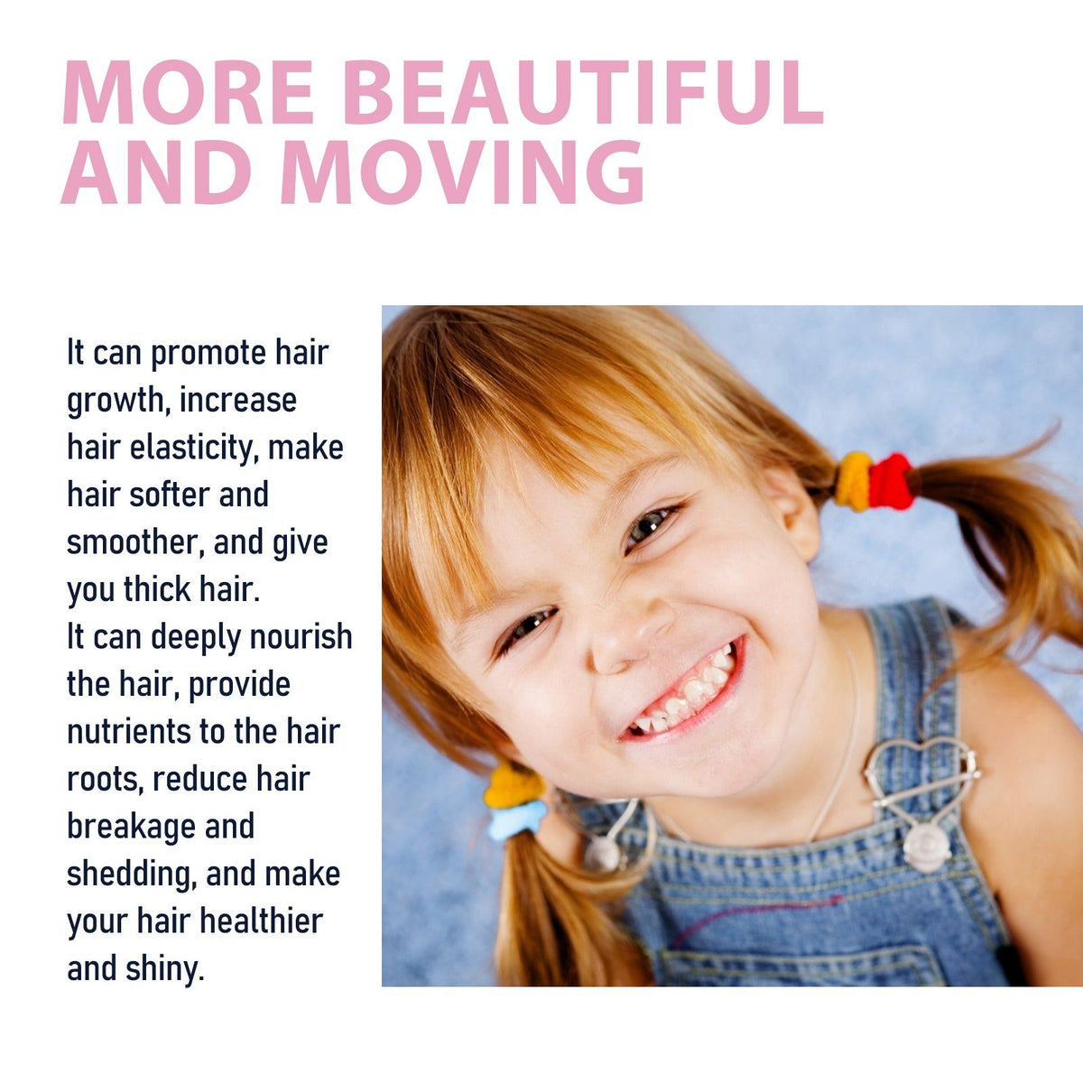 Moisturizing Repair Hair Oil, Nourishing Leave-In Treatment for Soft Shiny Hair ,30ml