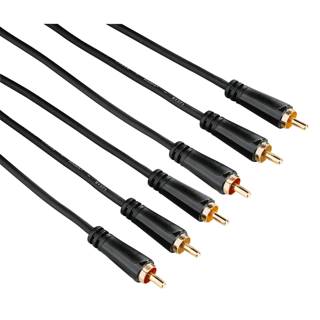 HAMA 122158 AV CABLE RCA 3M 3S