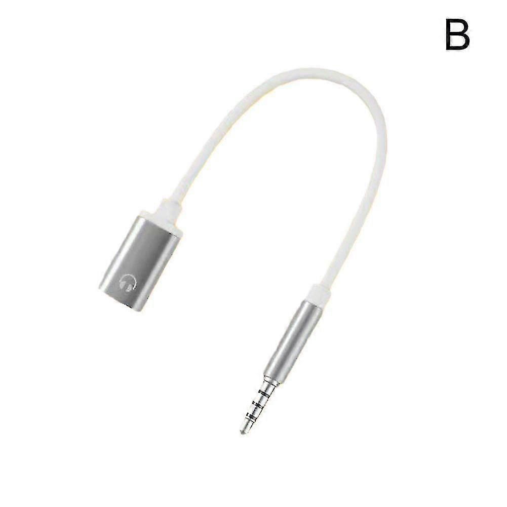 3.5mm Male To Type-c Female Headphone Converter Flat To Round Analog Lap zxin