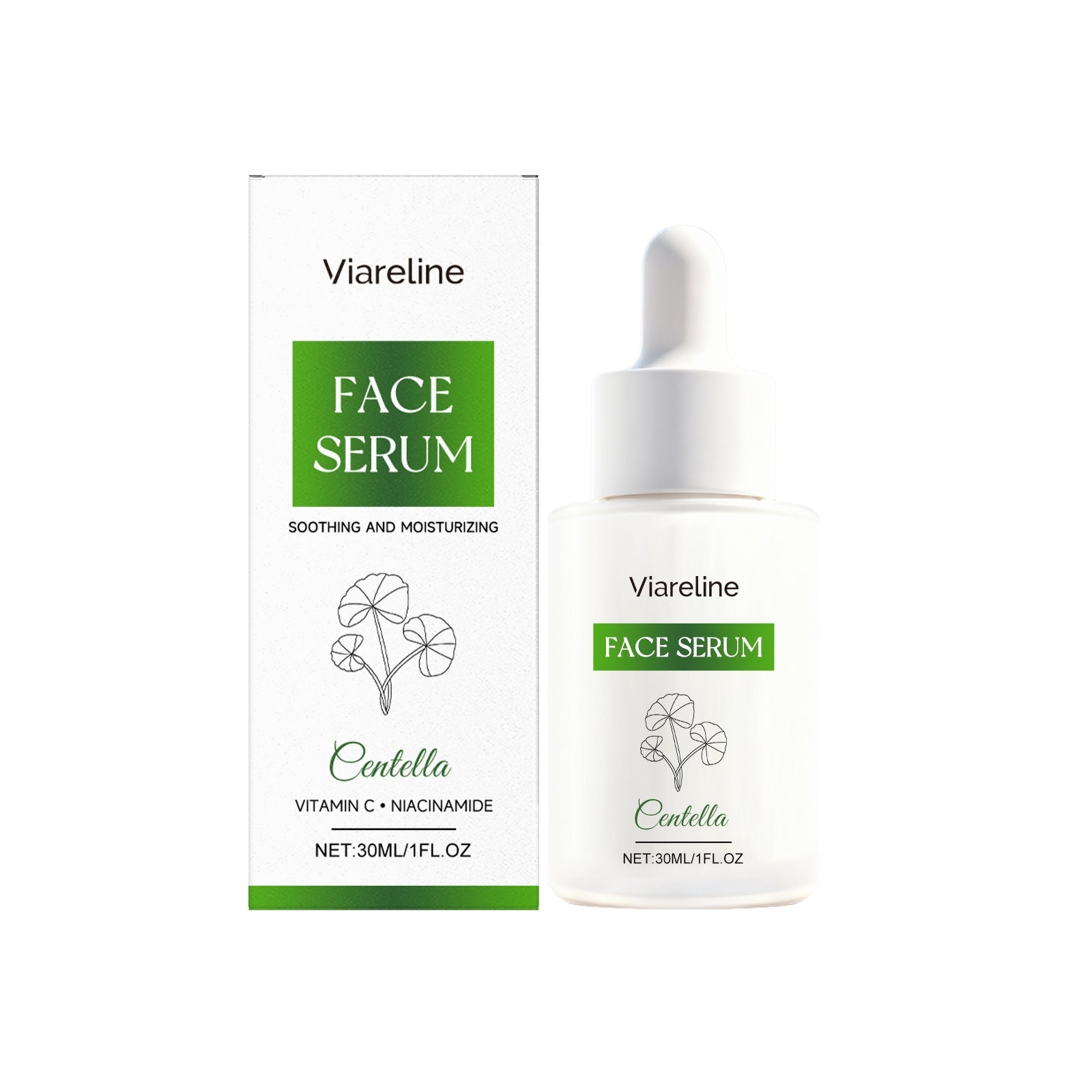 Centella Asiatica Facial Essence, Hydrating, Brightening, Skin Firming, Natural Glow ,30ml