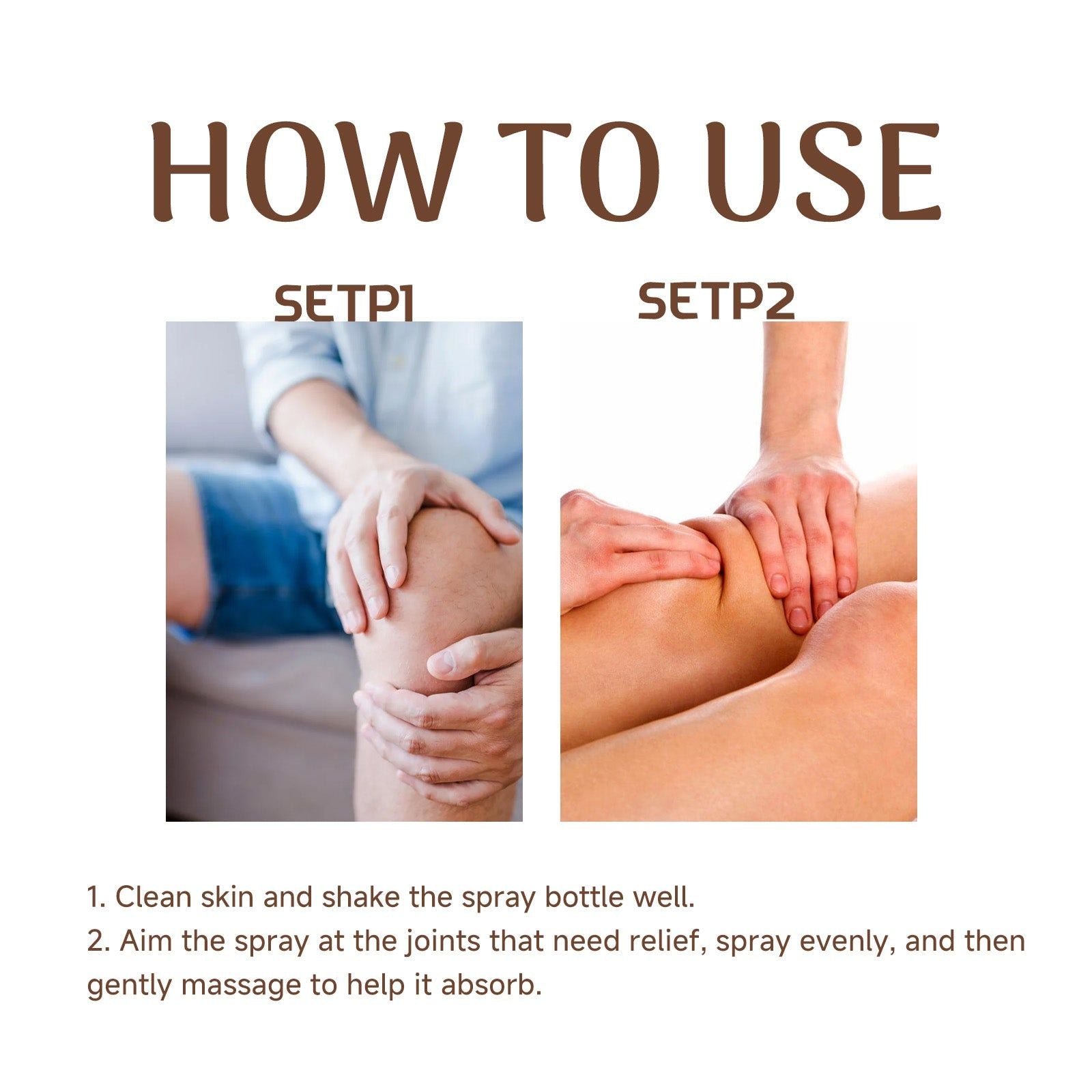 Bee Venom Joint Spray Relieves Sore Muscles, Pain, Flexibility, Fast Relief ,30ml
