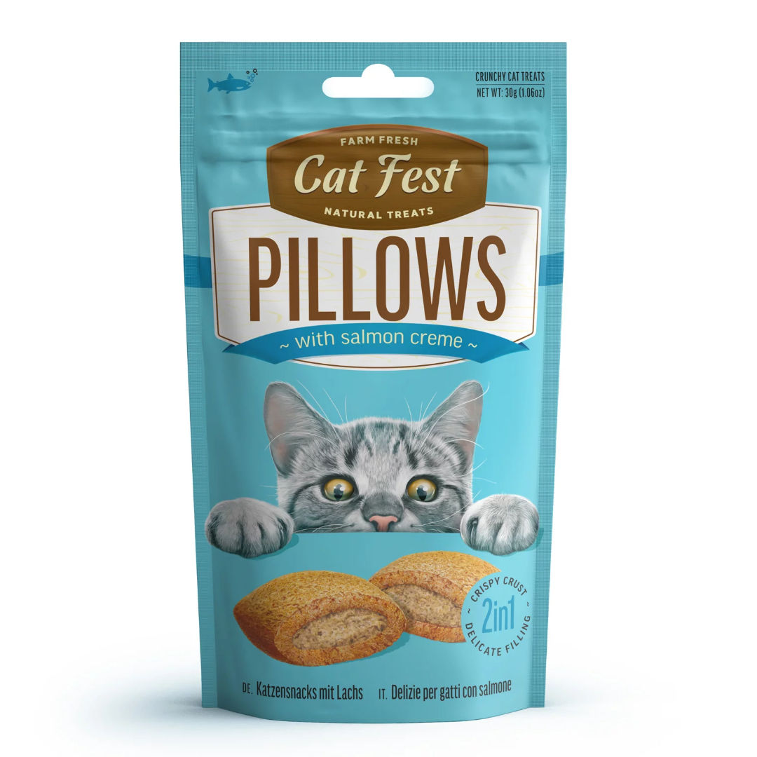 Cat Fest Nature Treats Pillows, 30gm