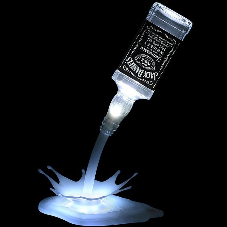 3D Pouring Wine Lamp LED Desk Night Light USB Rechargeable Touch Table Lamp