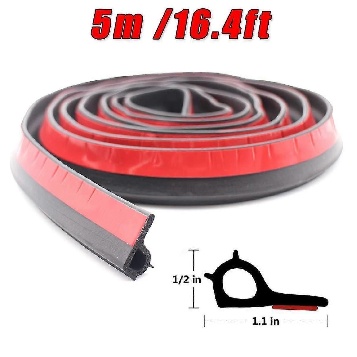 3/5m Adhesive Universal Weather Stripping Pickup Truck Bed Rubber Tailgate Seal Kit For Toyota For Hilux Sr5 Sr|fillers, Adhesives