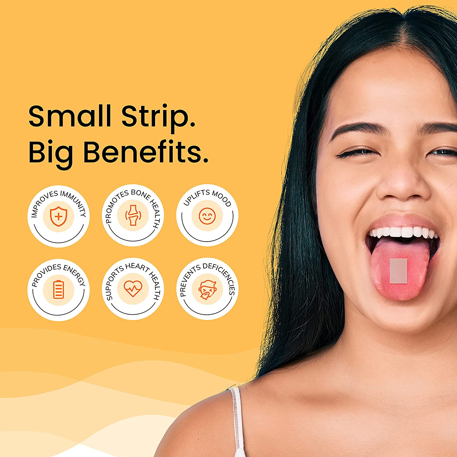 Melts Into VitaminD3+B12 &Probiotic Combo