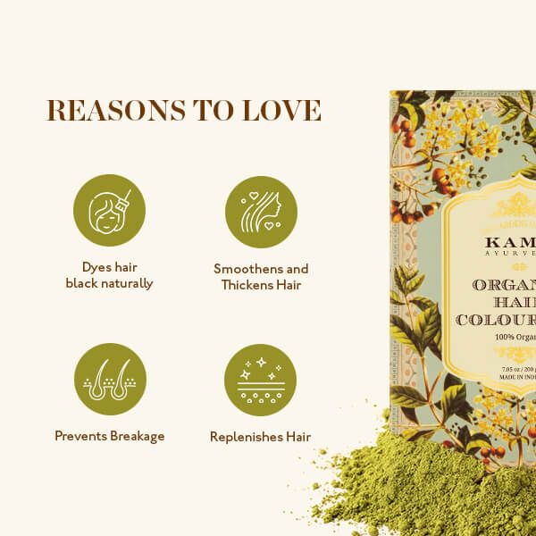 Kama Ayurveda Natural Organic Hair Colour Kit (N)