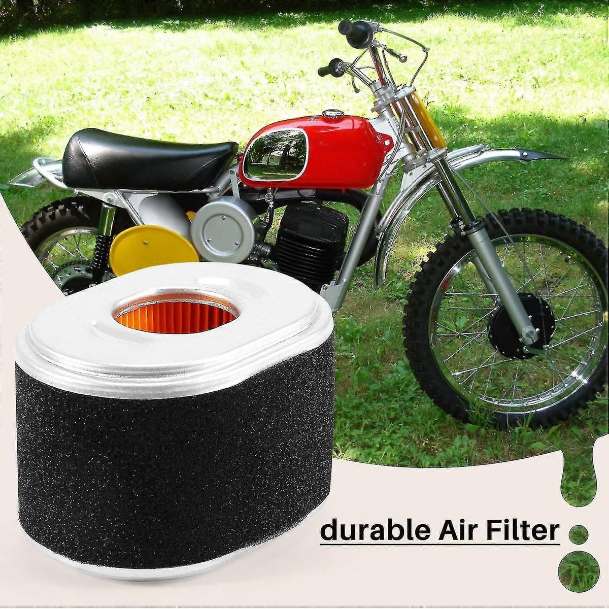 6x Air Filter For Gx120 Gx140 Gx160 Gx200 17210-z4m-821 17210-ze1-821 -4274 Afze18 17210-ze1-517 5.