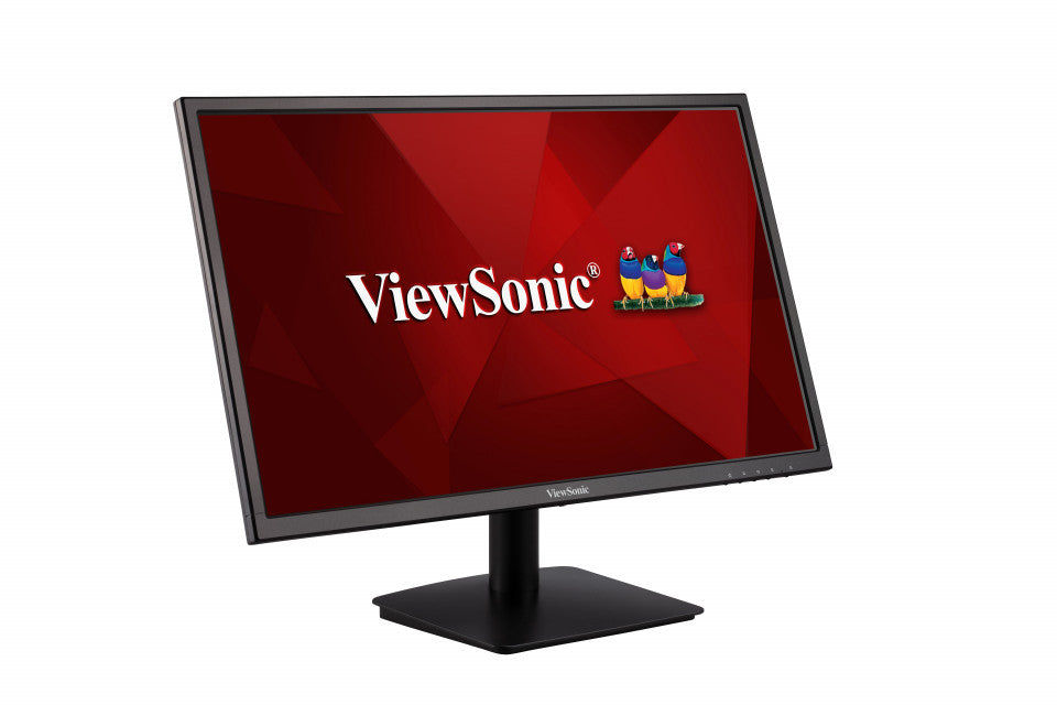 شاشة LCD ViewSonic VA2405-H مقاس 24 بوصة بدقة 1080p مزودة بمدخل HDMI و VGA HDMI،OTS ID أسود