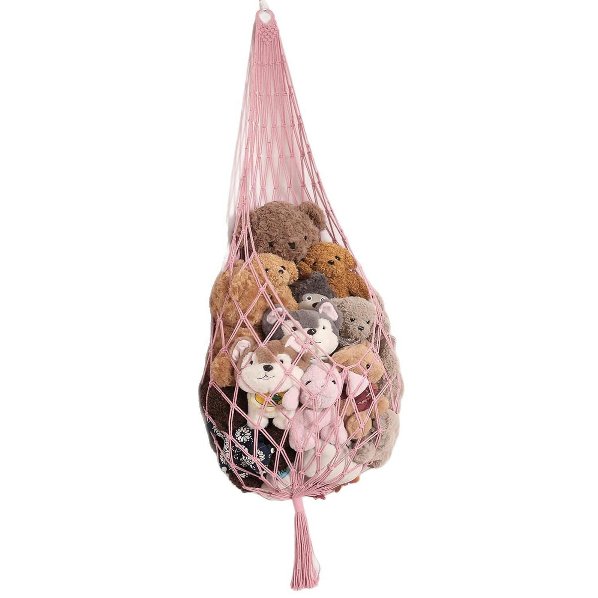 Stuffed Animal Storage Organizers Toy Hammock Corner Hanging Net Bedroom Decor