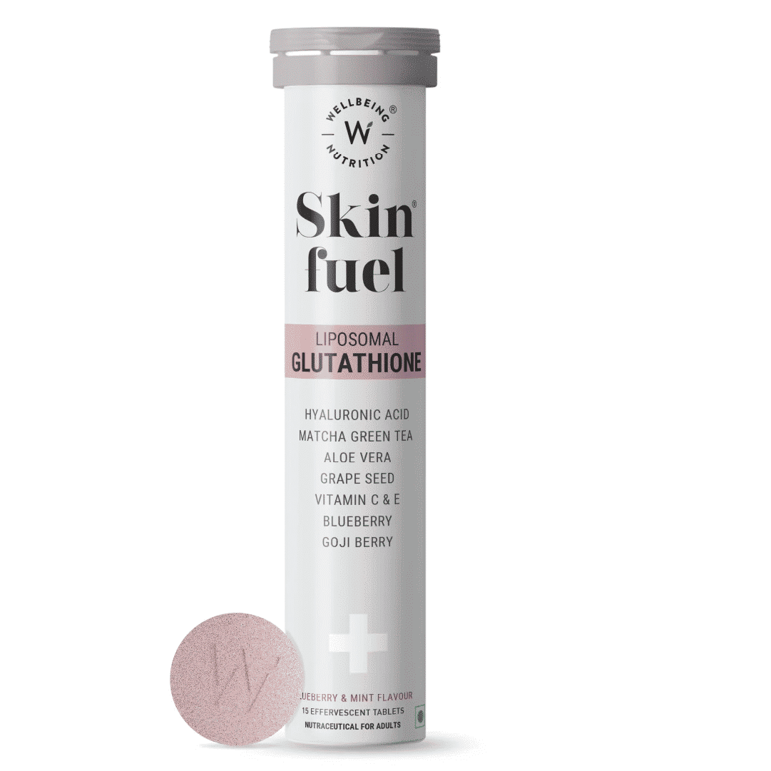 Wellbeing Nutrition Skin Fuel Liposomal Glutathione 90%