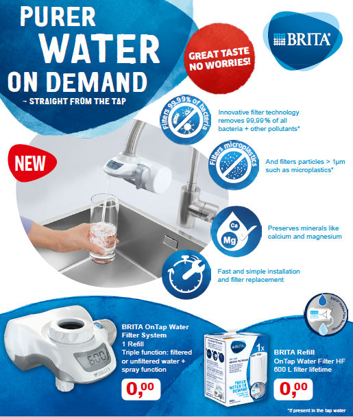 BRITA 1037405 ON TAP WATER FILTER SYSTEM