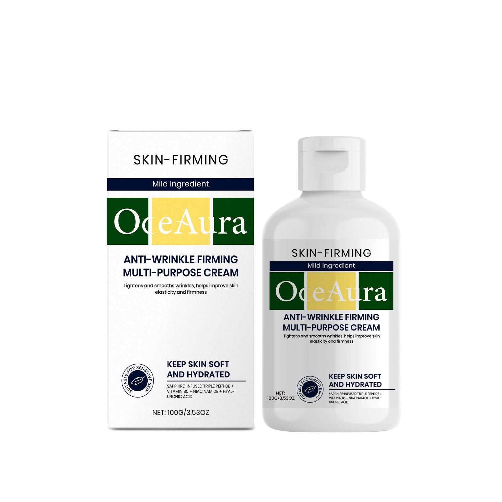 Body Care Cream, Hydrating, Nourishing, Anti-Aging, Moisturizer, Skin Repair ,100g