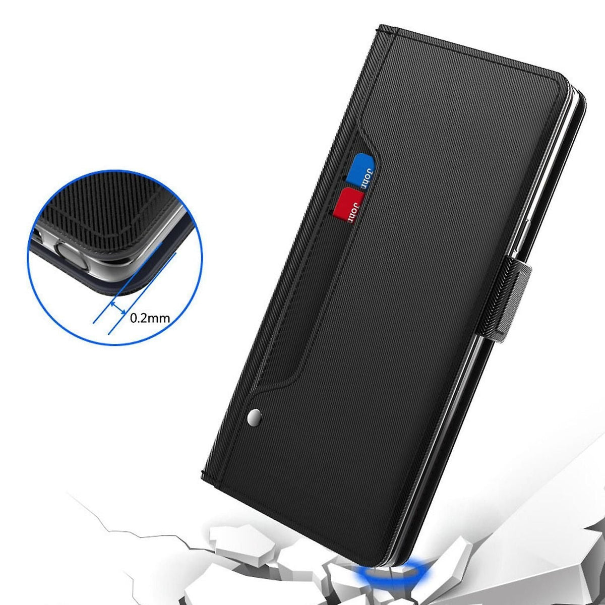 Realme 12 Plus 5G Mirror Flip Leather Phone Case With Stand Cover