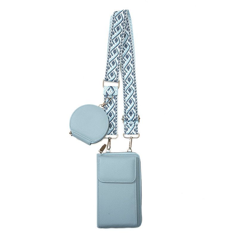 Women Small Crossbody Cell Phone Purse with Detachable Coin Case