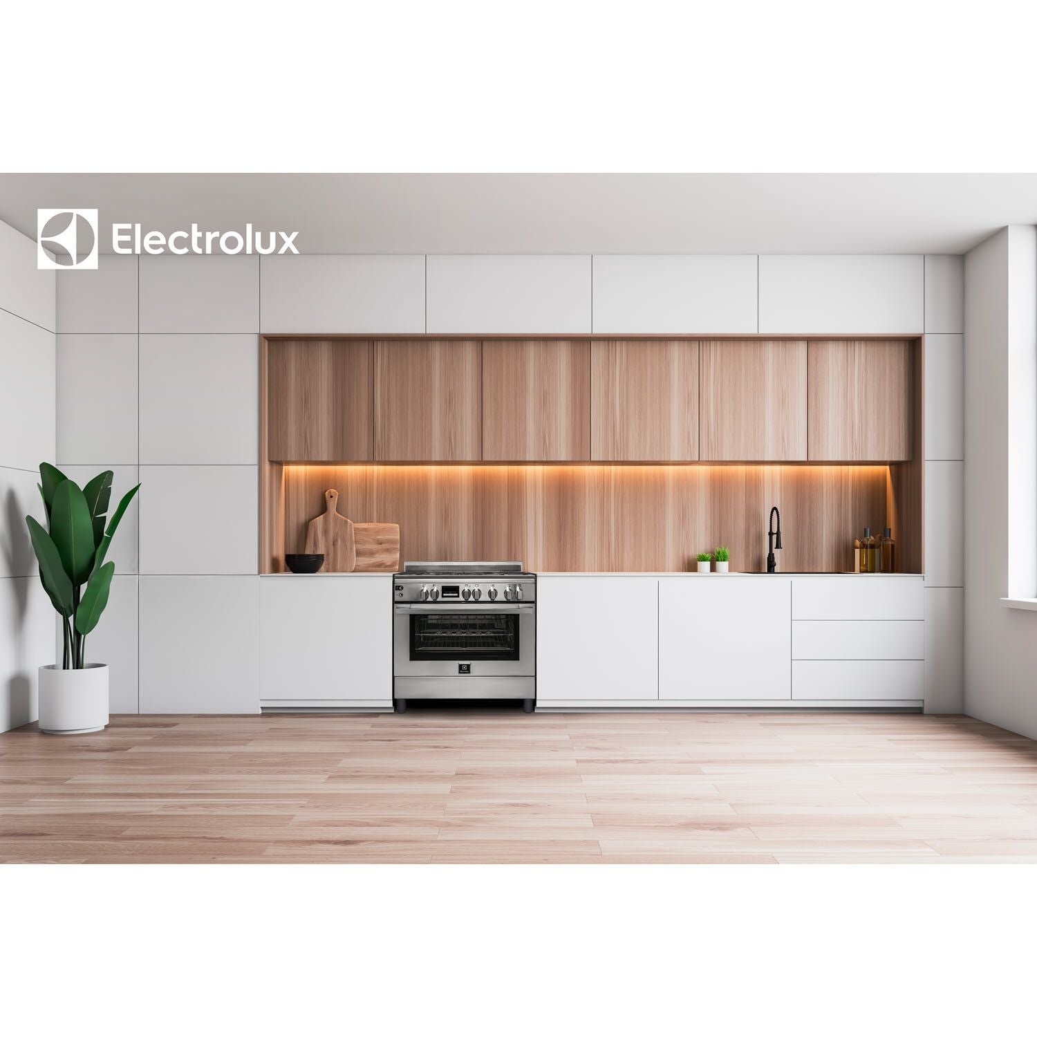 Electrolux EKG9241Z7X UltimateTaste 700 Gas Cooker with Gas Oven & Rotisserie, 5 Burners, 90cm