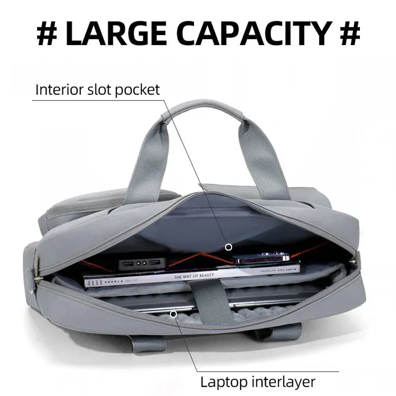 Business Laptop Handbag Outdoor Travel Commuting Meeting Short Trip Messenger Bag