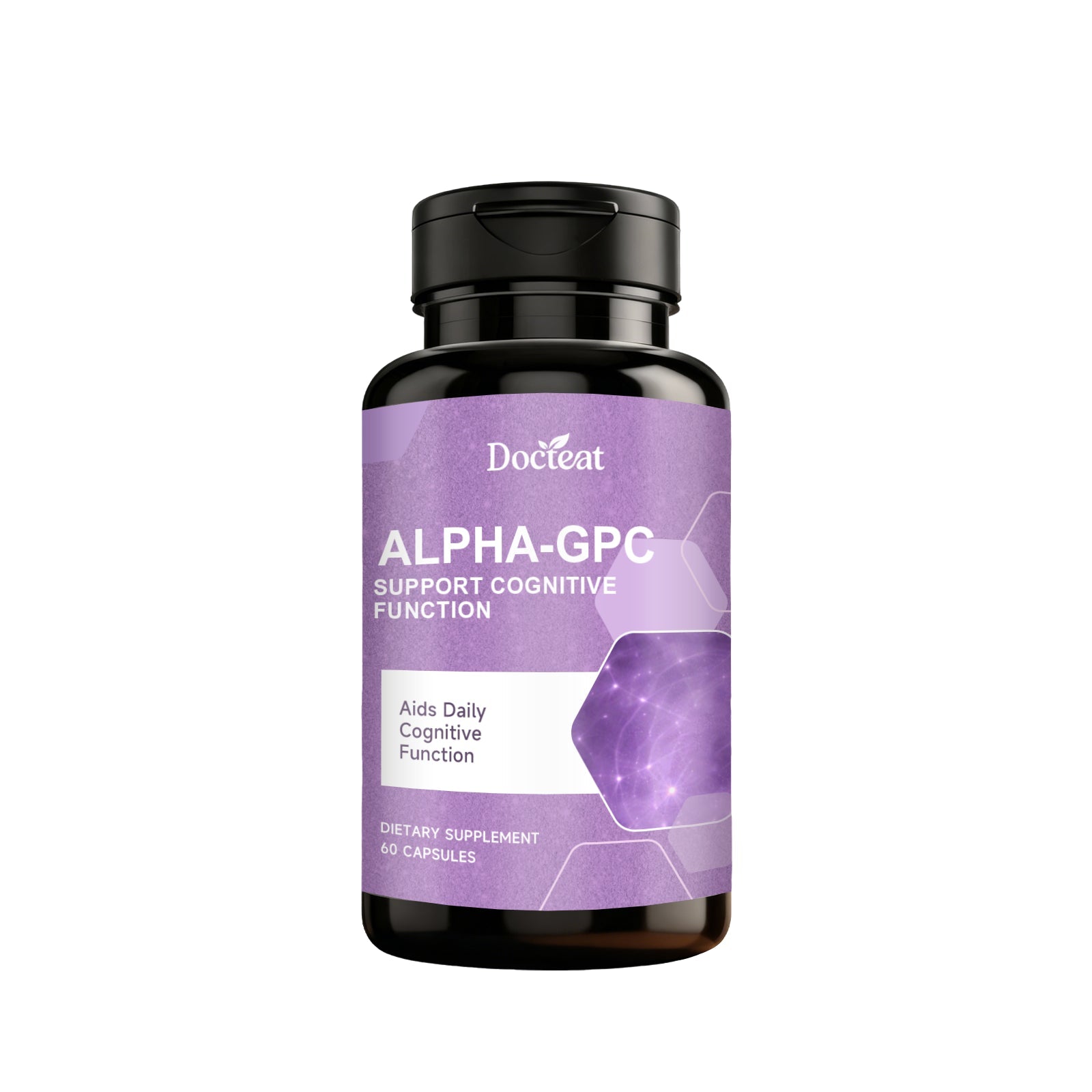 Boost Brain Power with Plant-Based Capsules, Enhance Focus and Memory ,60 capsules