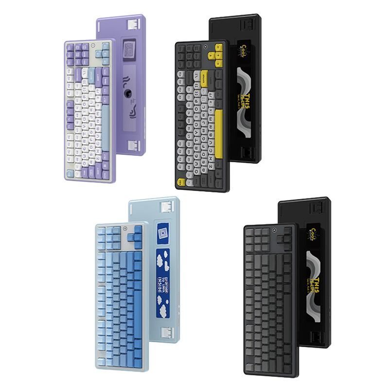 Ajazz AK870 RGB Keyboard Gift Axis Black