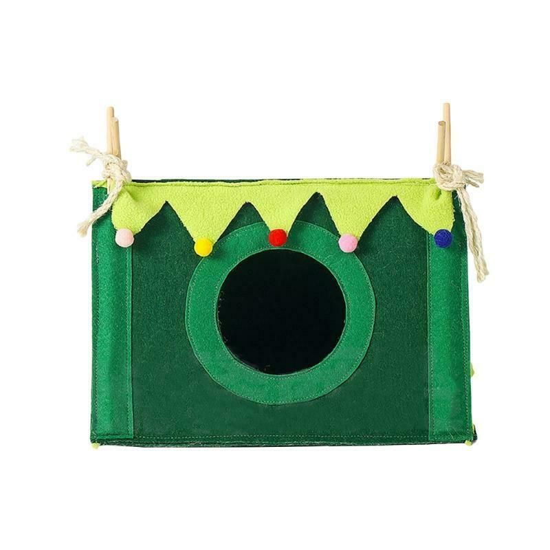 Small Pet Nest Rabbit Felt Tent Hamster Hideout House Guinea Pig Cage Chinchillas Bed Animal Tunnel