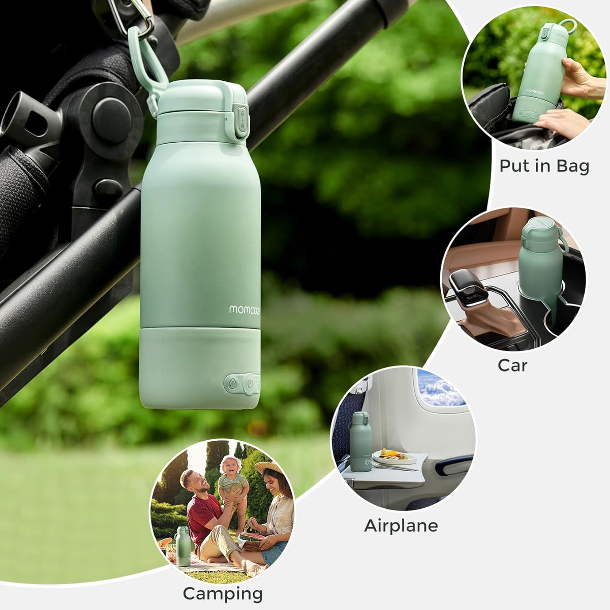 Superfast Portable Breast Milk & Water Warmer for Travel
