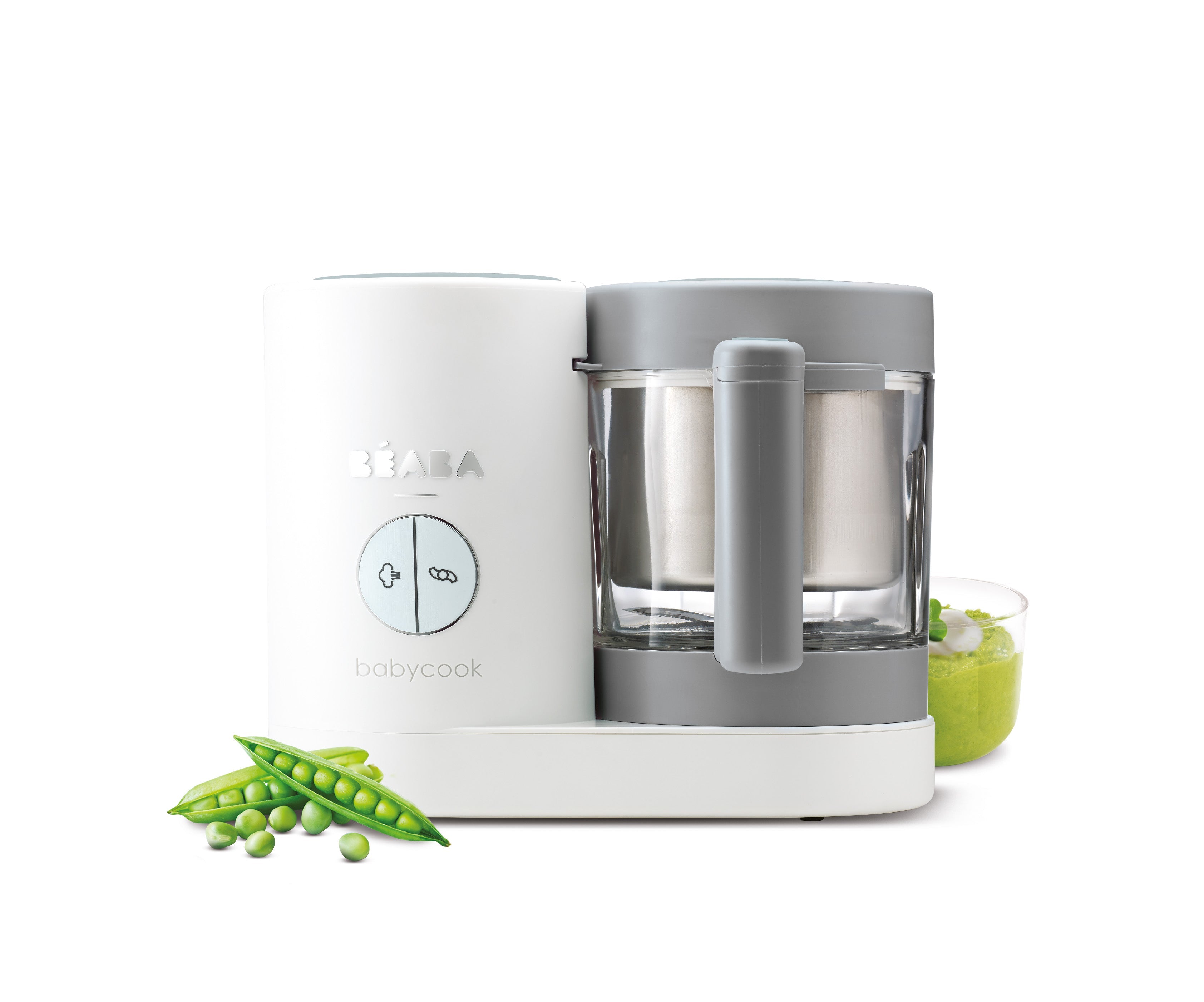 Béaba Babycook Neo 6-in-1 Baby Food Maker – Grey/White