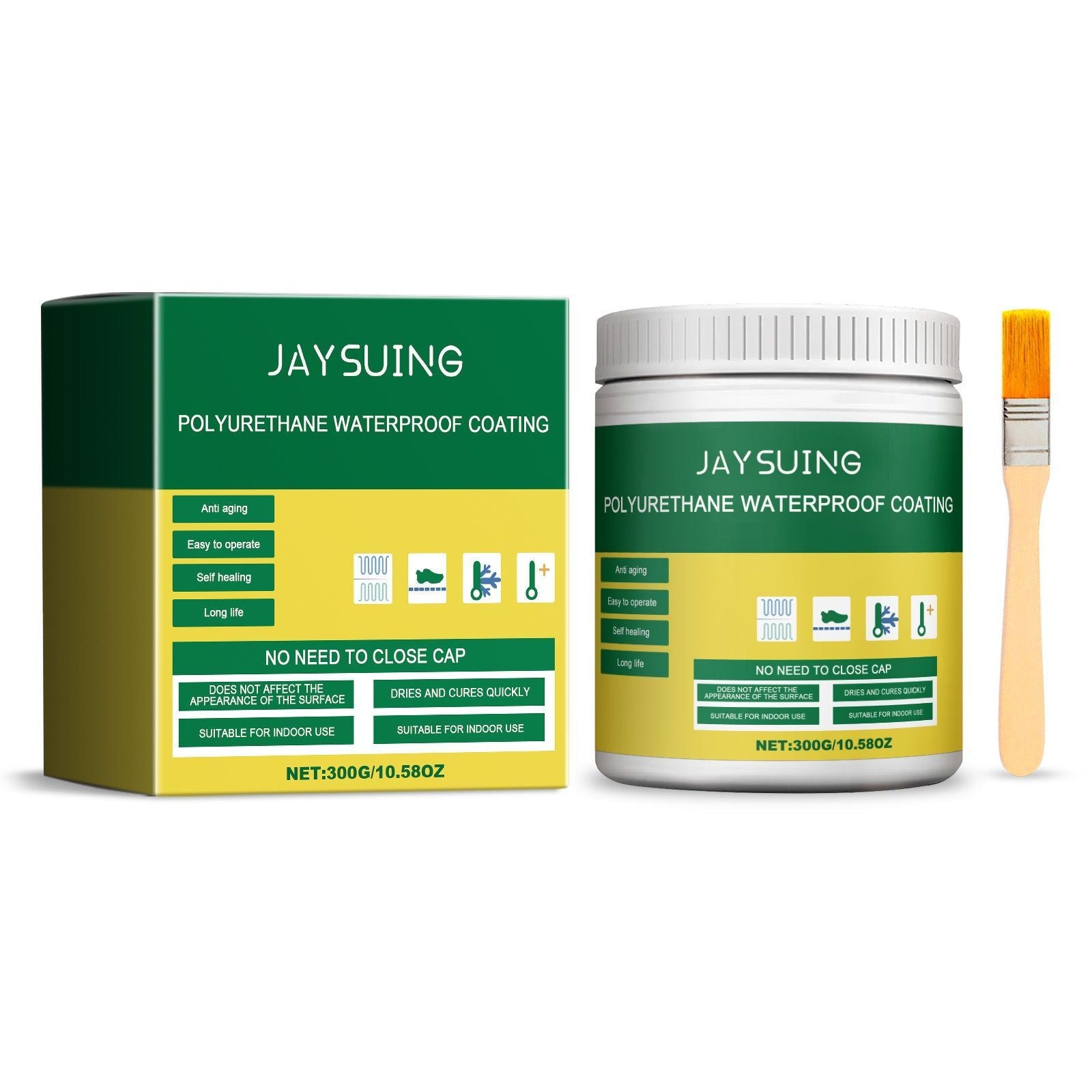 Leakproof Waterproof Glue for Home, Bathroom, Window Sills, Fast Dry, Clear, Strong Adhesion ,300g