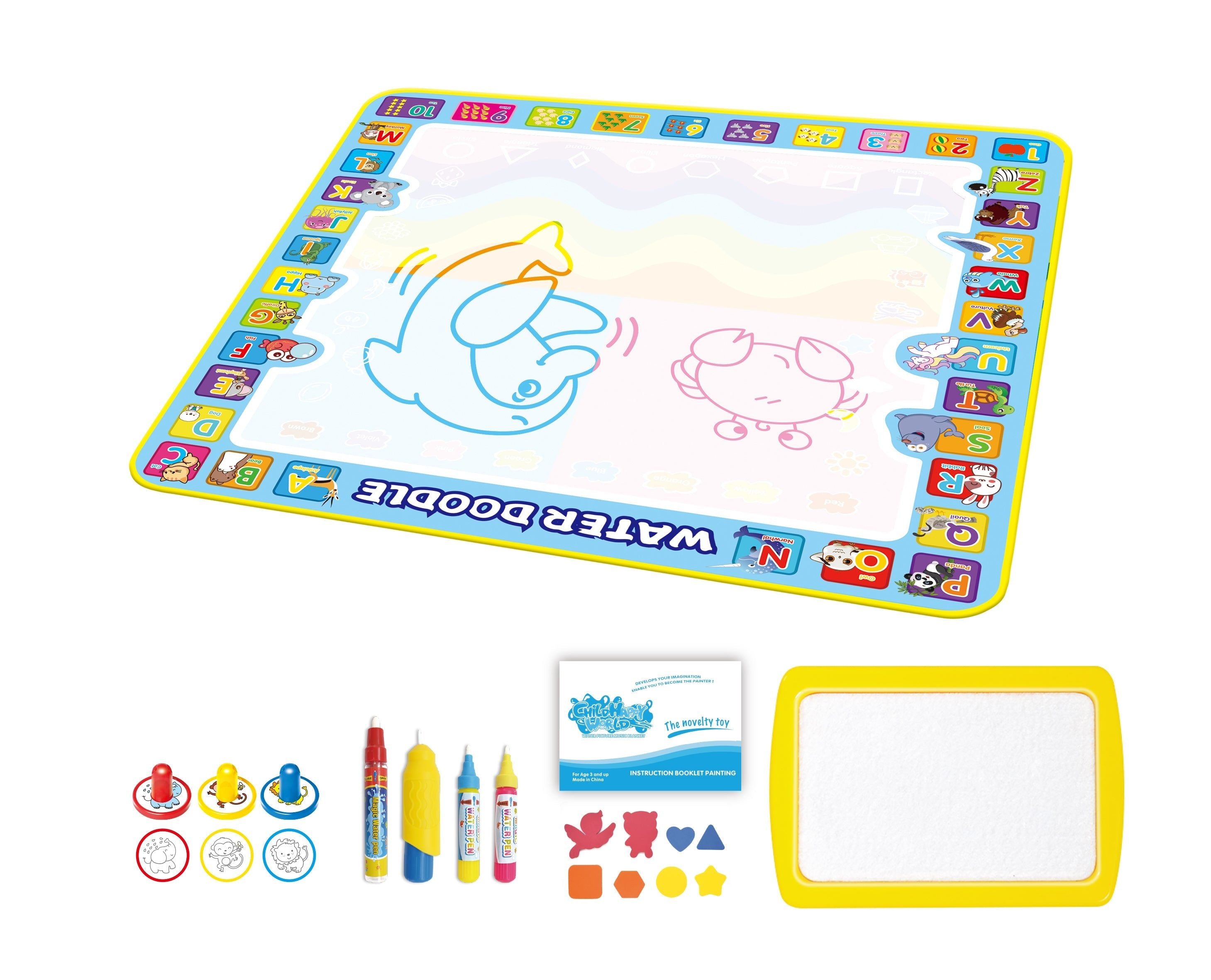 P.JOY LEARN WATER DOODLE MAT 100X100CM