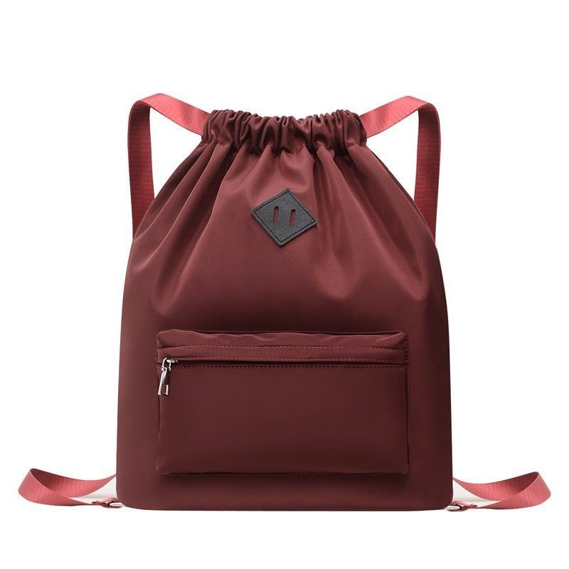 Drawstring Backpack Sports Gym Backpack Waterproof String Bag Beach Bag
