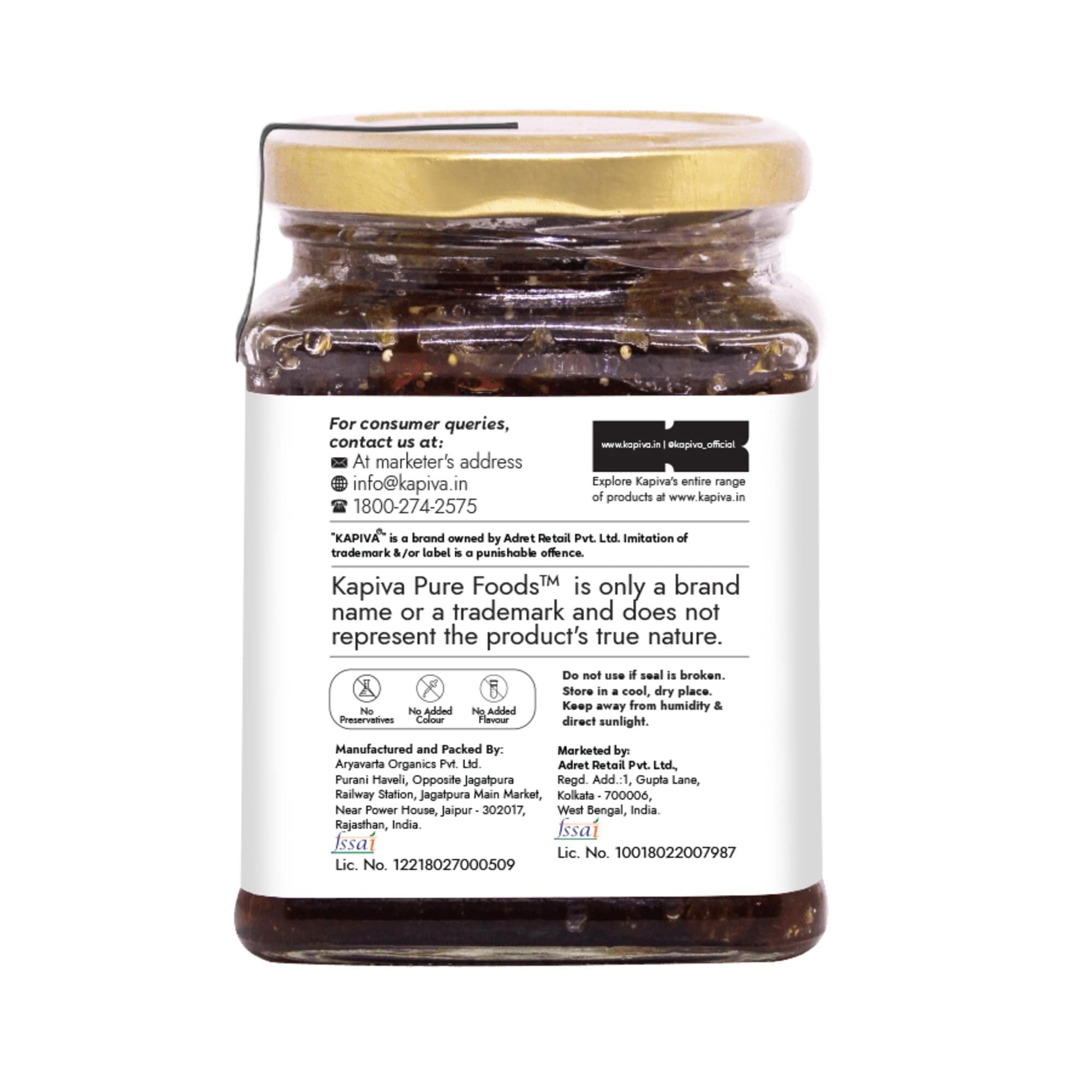 Kapiva Energy & Cooling Combo : Shilajit Fizz + Organic Gulkand Combo