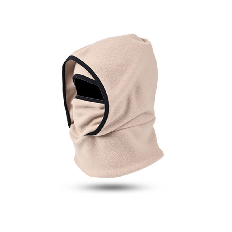 Winter Double-layer Polar Fleece Balaclava Full Face Neck Protection Cycling Ski Mask