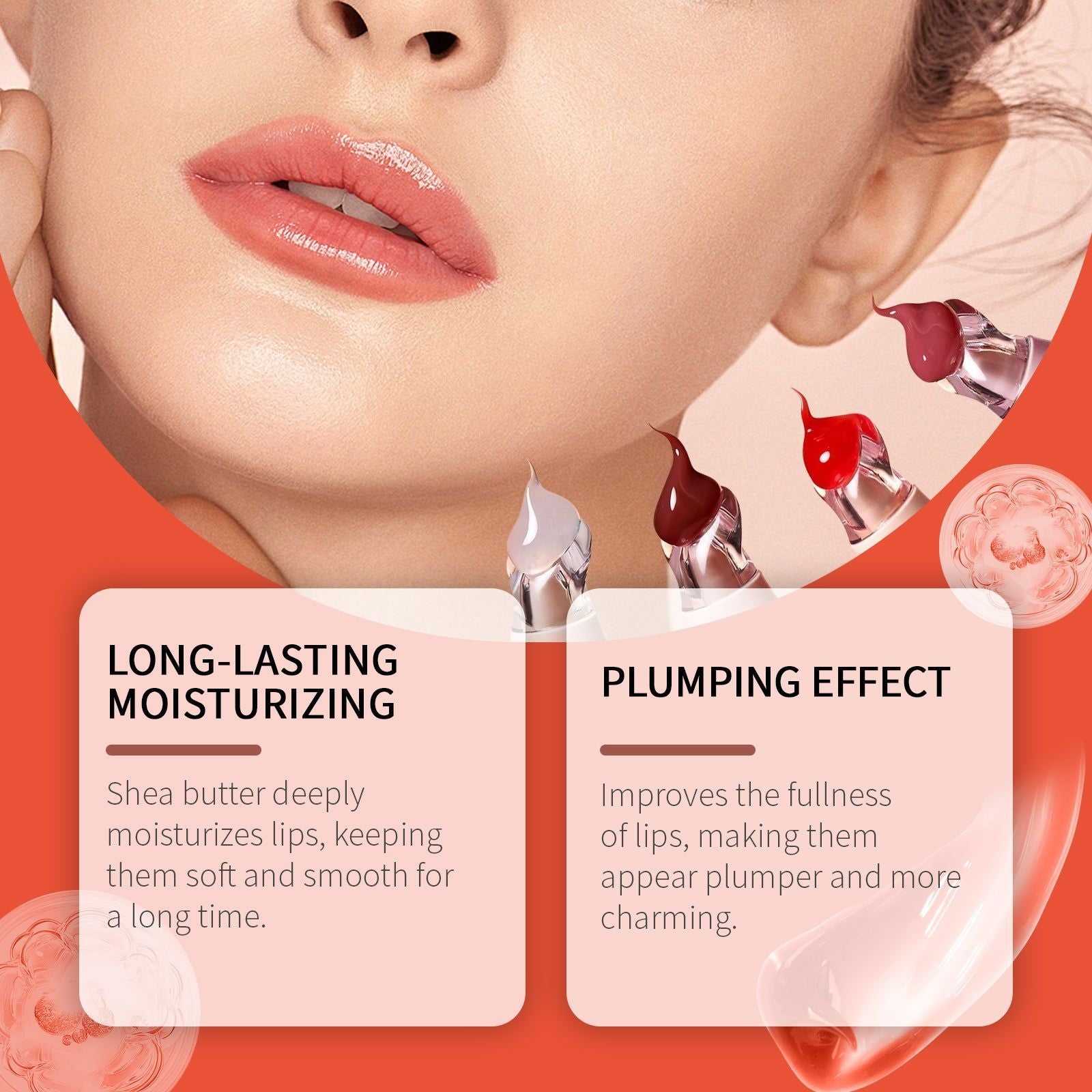 Crystal Lip Balm Nourish and Moisturize for Soft, Plump, and Glowing Lips ,15g