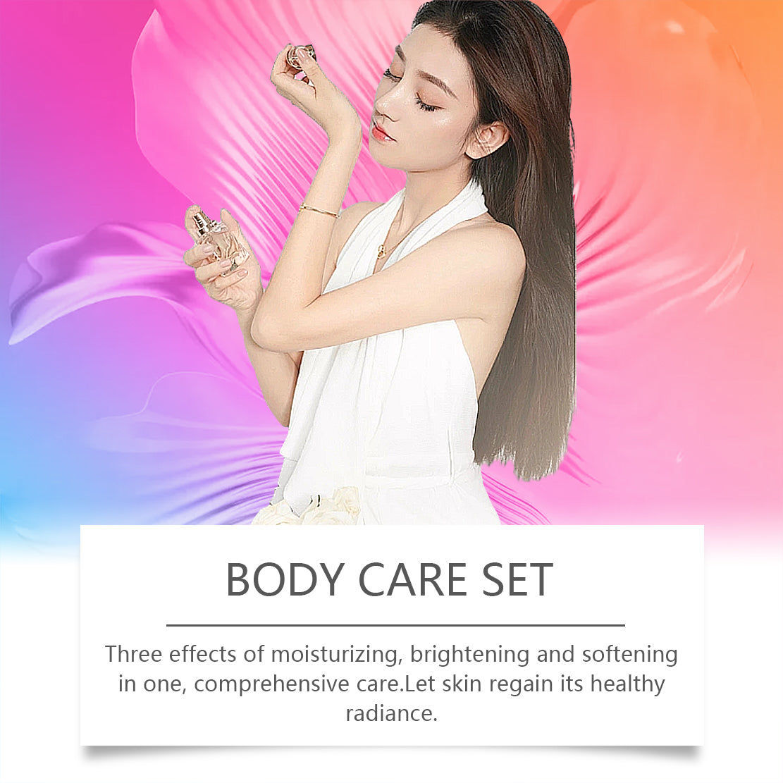 Christmas Scented Body Treatment Set, Holiday Perfumed Body Care, Moisturizing & Softening ,1set