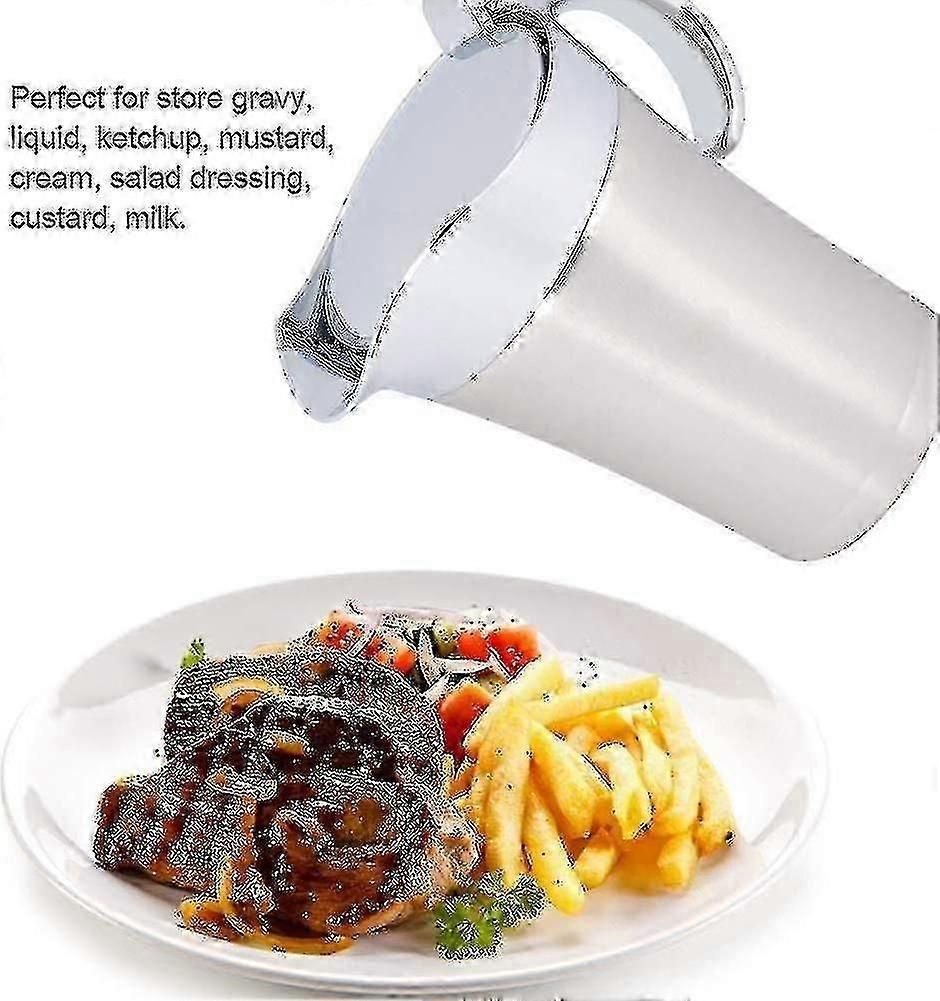 750ml Stainless Steel Insulated Gravy Boat With Drip Free Spout