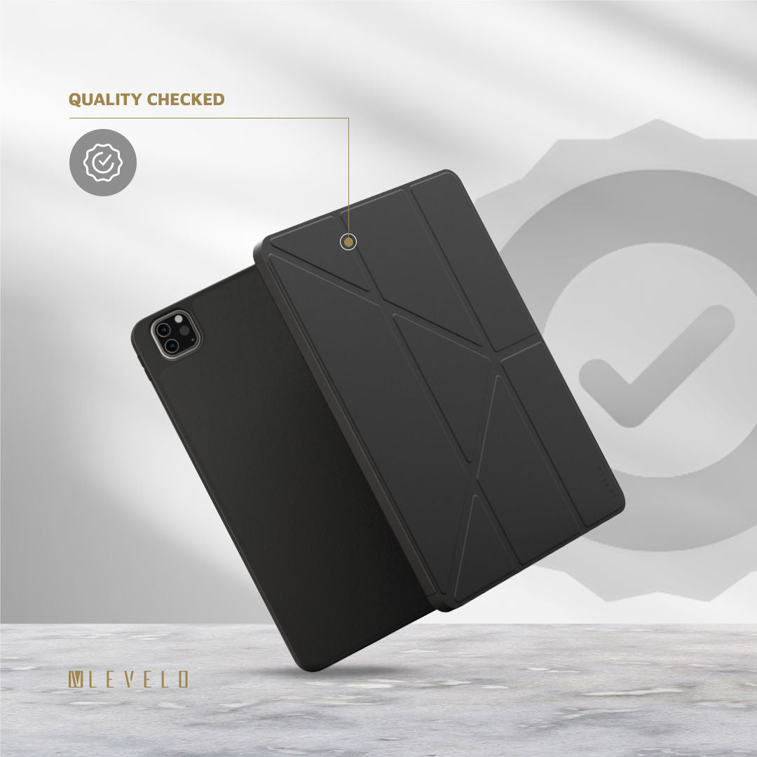 Levelo Elegante Hybrid Leather Magnetic Case For iPad Pro, 11 inch