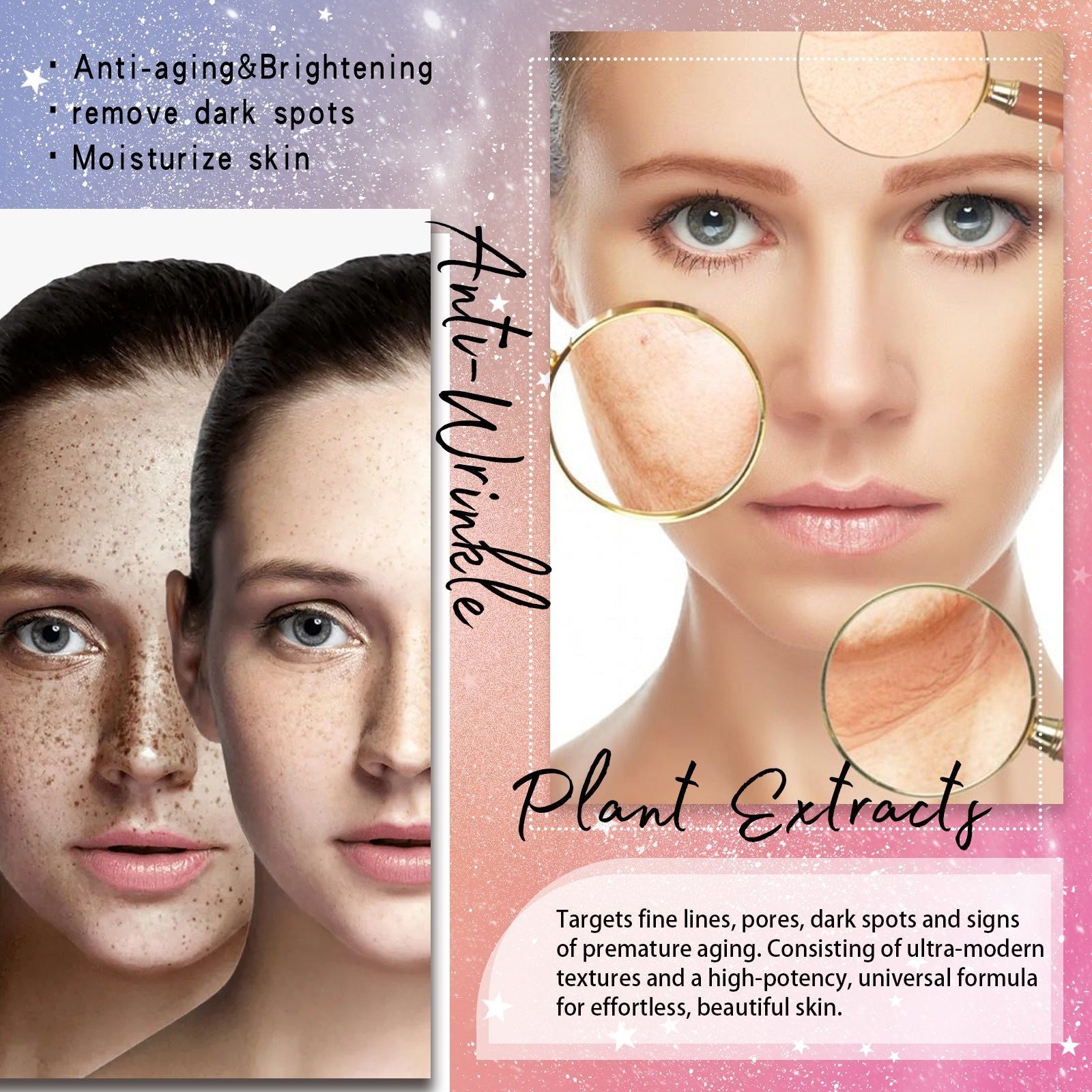 Brighten Skin and Lighten Dark Spots, Anti-Aging Essence for Radiant Glow ,30ml