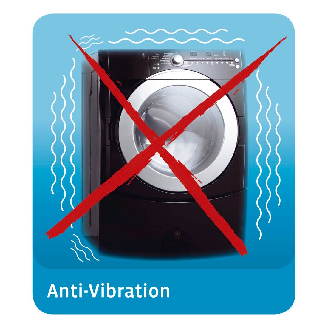 XAVAX 111362 Anti-Slip Mat for Washing Machines