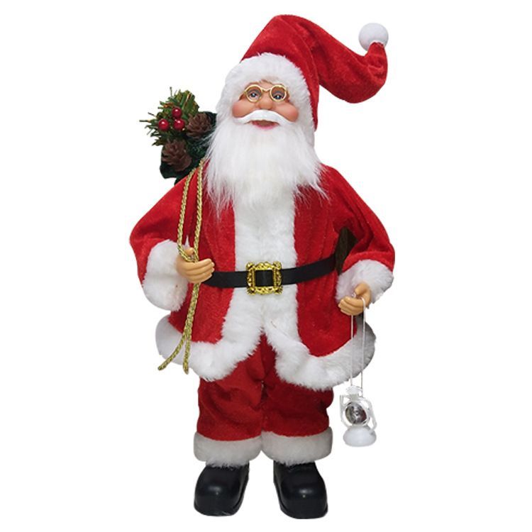 Santa Claus Figurine Doll Christmas Ornaments Home Decoration Child Gift Toy