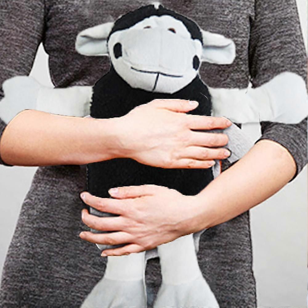 Premium Classic Rubber Hot Or Cold Water Bottle With Cute Stuffed Animal Cover