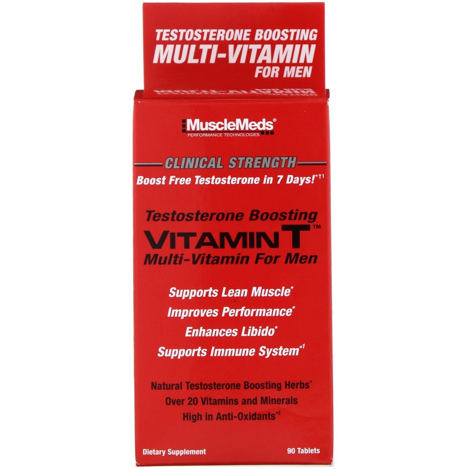 Muscle meds vitamin T 90tabs