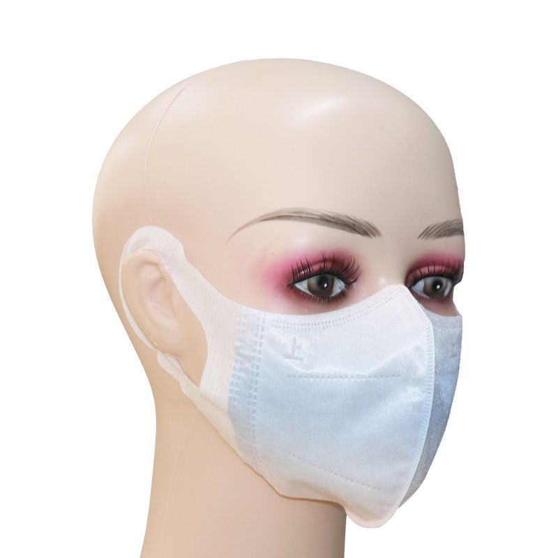 50pcs Adult Face Mask 3D Disposable Dust Mask 3 Layer Breathable Protective Mask