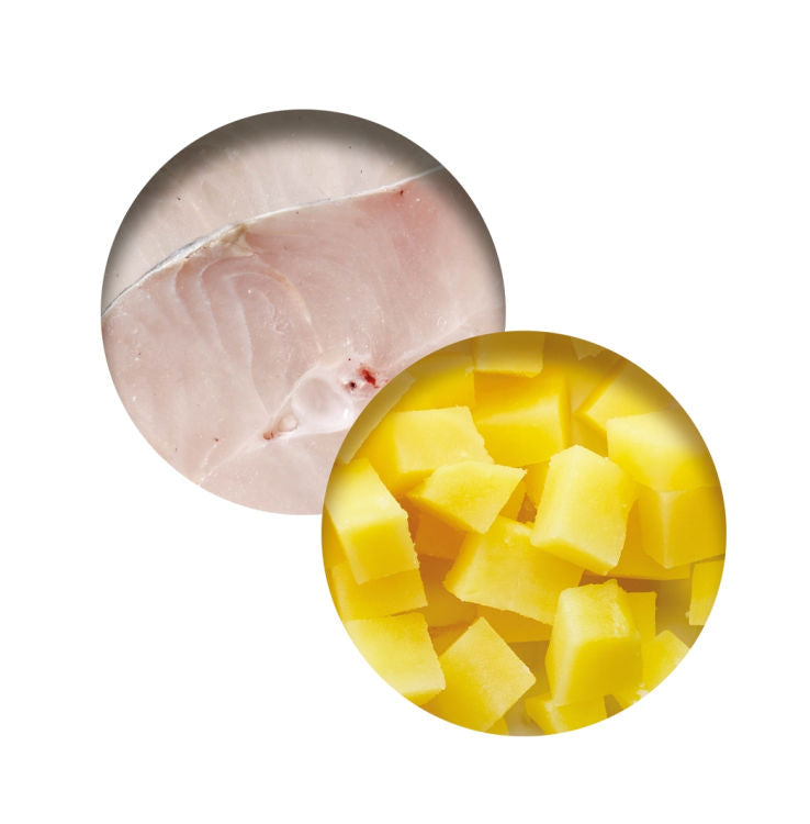 Catit Fish Dinner, Tilapia & Potato 80 g-(Near Expiry)