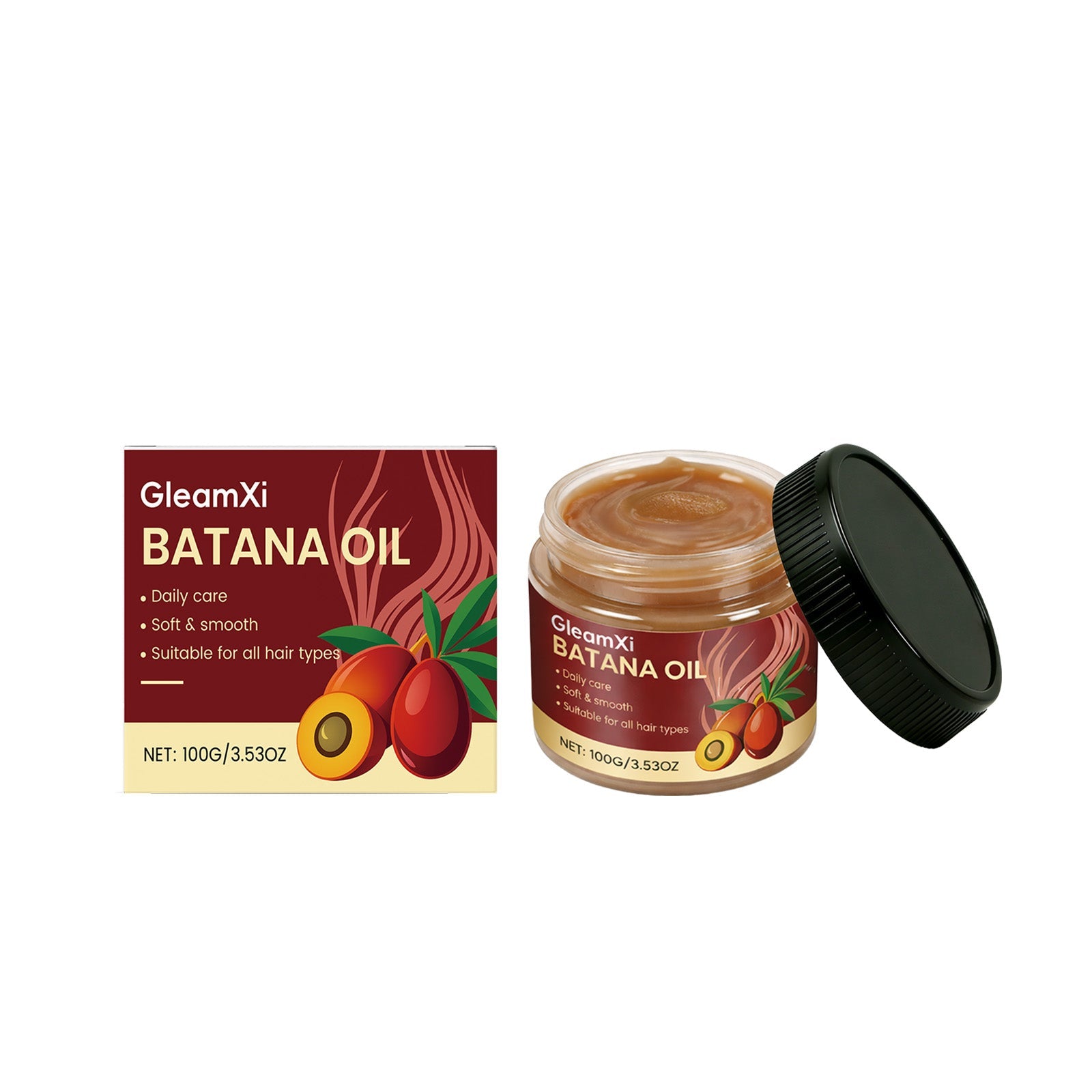 Batana Hair Mask, Deep Nourishing Hair Care, Moisturizes & Smooths ,100g