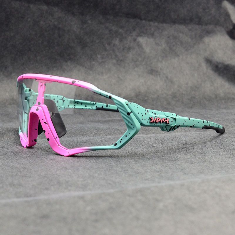 Photochromic Cycling Glasses Road Mountain Bike Eyewear Outdoor MTB Sports Sunglasses