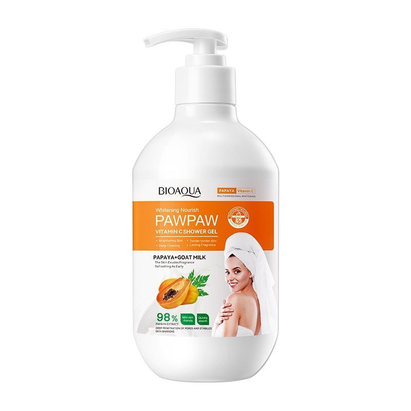 Vitamin C Papaya Brightening & Moisturizing Shower Gel -001-BQY01550