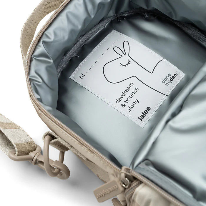 Done By Deer Kids Insulated Lunch Bag Lalee Sand