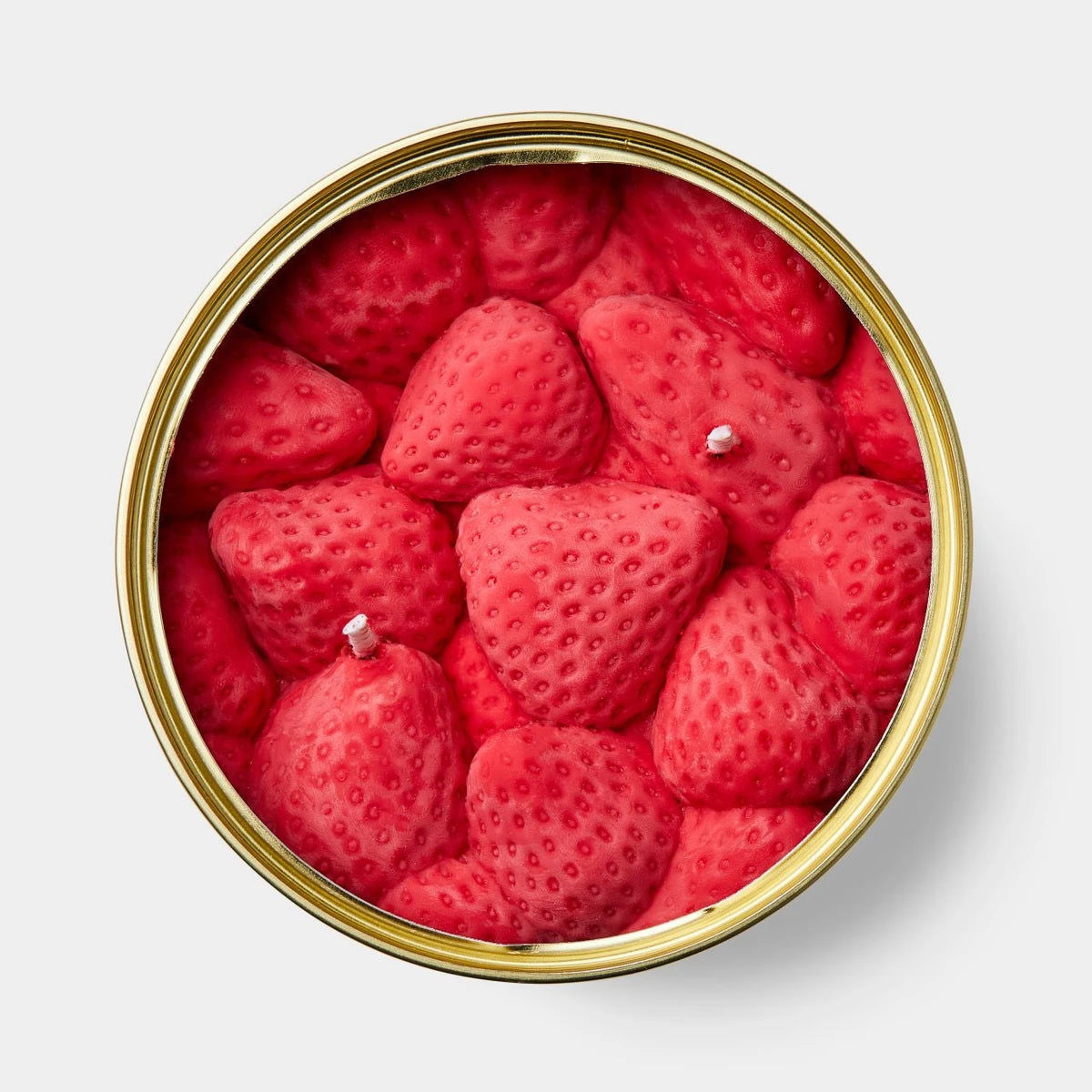 Gourmet Food Candle - Candlecan Ripe Strawberries