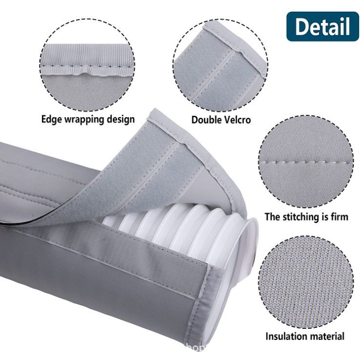 Portable Air Conditioner Hose Cover Wrap AC Hose Cover Duct Vent Cover