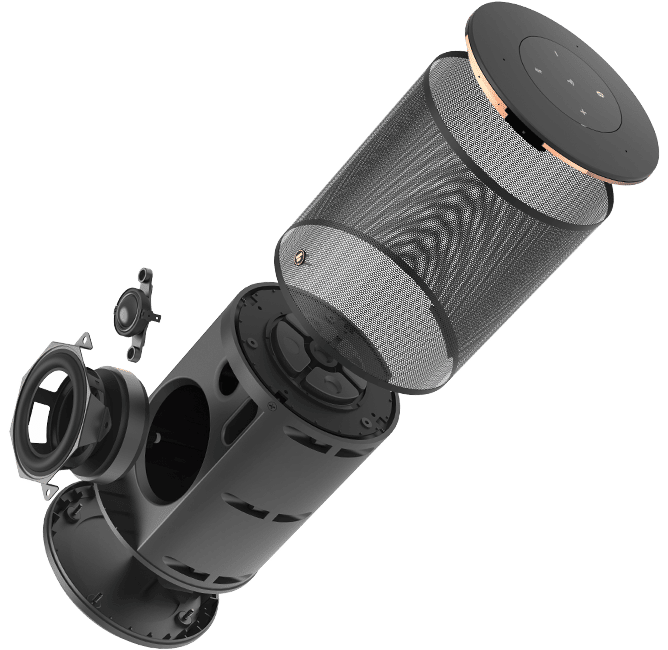 Hama 54859 "SIRIUM1400ABT” Smart-Speaker, Alexa/Bluetooth®